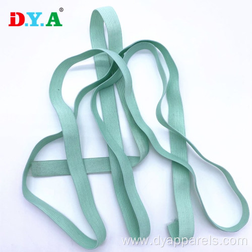 wholesale 1/4" flat knitted elastic band for clothing